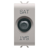 TV socket Korus F-TYPE female 1 module matte beige